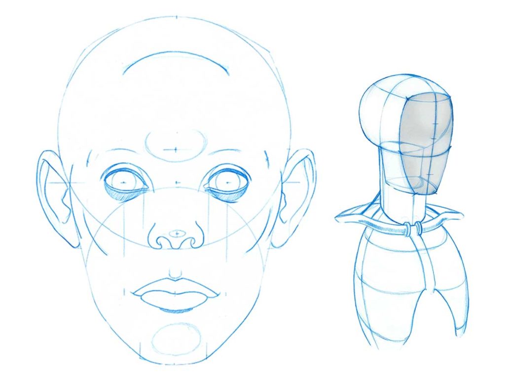 head-sketchs