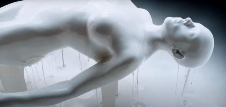 Ghost in the shell intro screen shot
